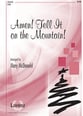 Amen! Tell It on the Mountain! SATB choral sheet music cover